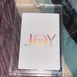 Dior LE playing card